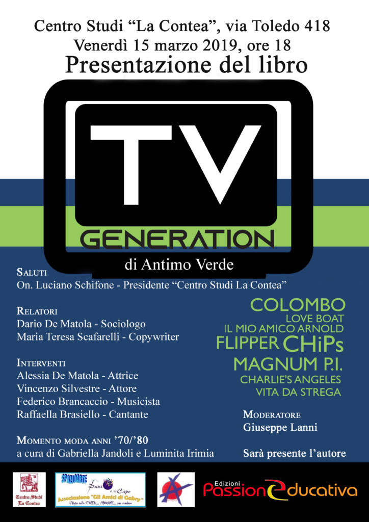 Presentazione del libro TV generation di Antimo Verde