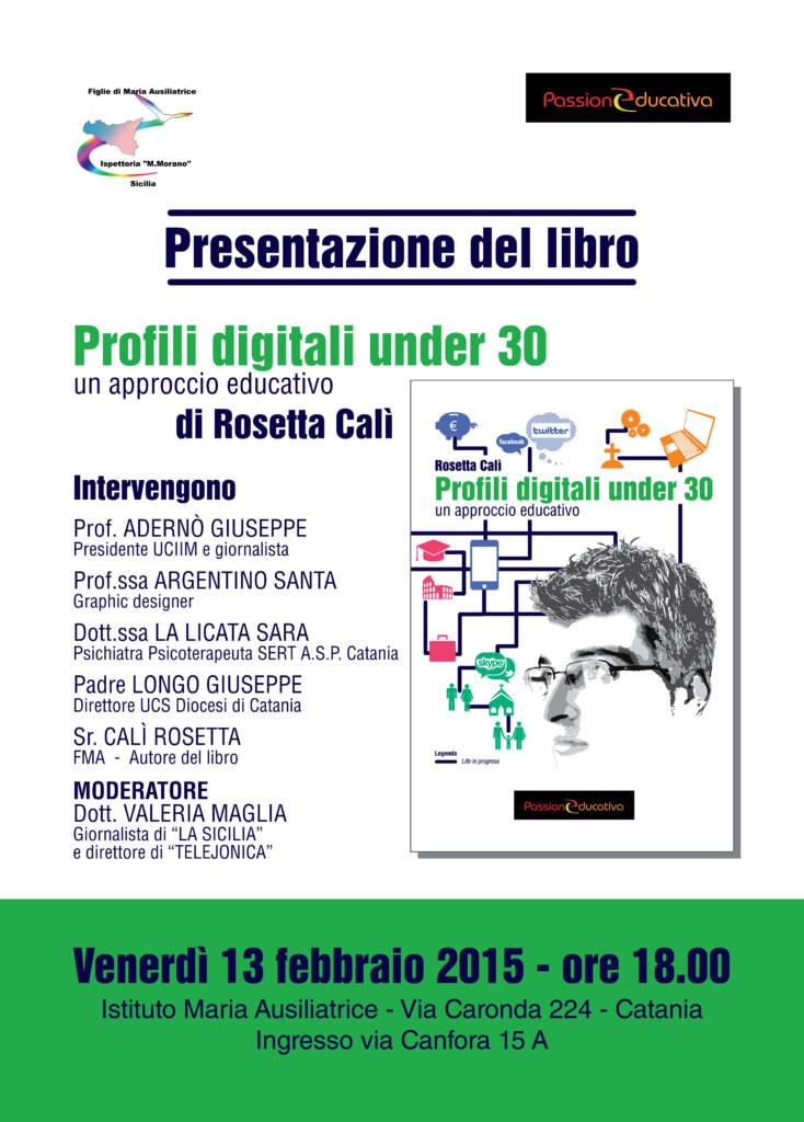 Rosetta Calì presenta il libro Profili Digitali under 30