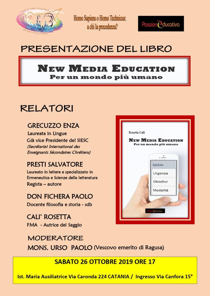 Presentazione del libro di Rosetta Calì, New Media Education